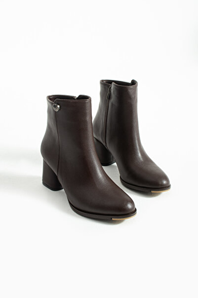 Neva'nın Butiği Cizme elegante pentru femei LIZA cu toc din piele, confortabile