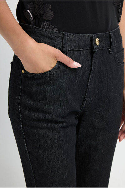 adL İspanyol Paça Denim Pantolon