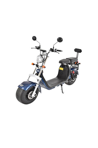 Hecht Trotinetă electrică mare, omologată pentru drumuri, COC, HECHTCOCISBLUE