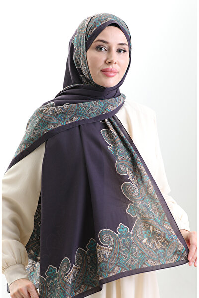 sefamerve Karaca Cotton Shawl 82004-05 Purple