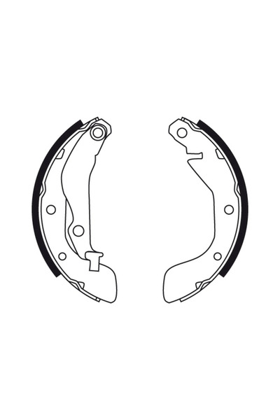 TRW Set Saboti Frana Chevrolet Aveo/ Albastru cobalt/Spark Chevrolet (Sgm) Av...