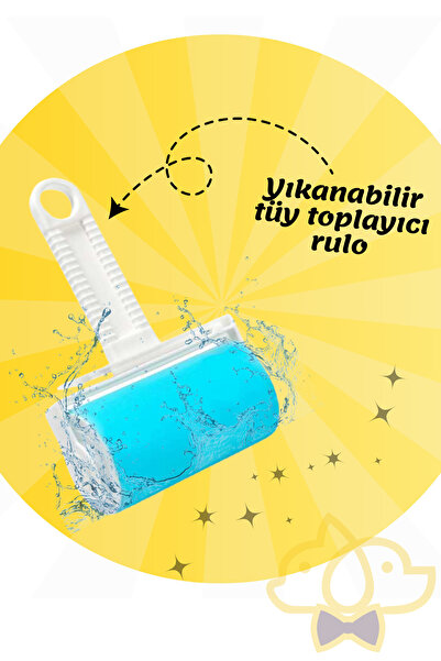 Tois Baby Washable Practical Hair and Dust Collection Roller Cat Dog Animal Hair Cleaning Apparatus