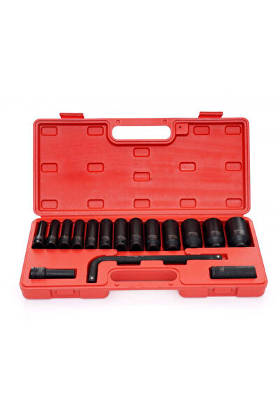 Kraft&dele Deep impact socket set, 1/2", 10-32 mm, 16 pieces, KD 11755
