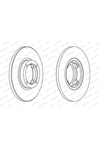 FERODO Дискови спирачки Chevrolet Matiz/Spark Chevrolet (SGMW) Spark