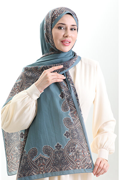 sefamerve Karaca cotton shawl 82004-08 indigo