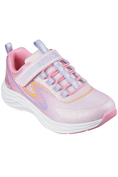 SKECHERS Girls' GO RUN ACCELERATE 303920L-LIGHT PINK-27.5 shoes