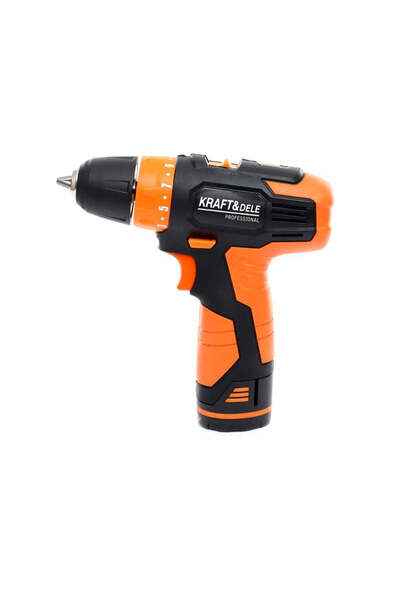 Kraft&dele Masina de gaurit si insurubat pe acumulator, 12 V, 350-1100 rpm, K...