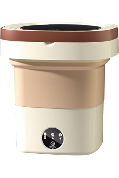 FOXMAG24 Mașină de spălat pliabilă 10,5L, cu centrifugă, pliabilă, portabilă, semiautomată