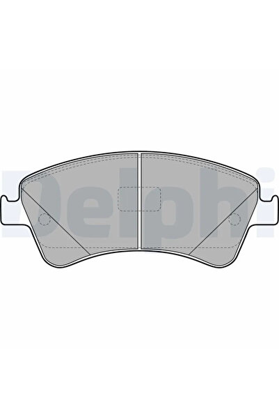 DELPHİ Комплект накладки за дискови спирачки Toyota Auris/Avensis/Corolla Sedan