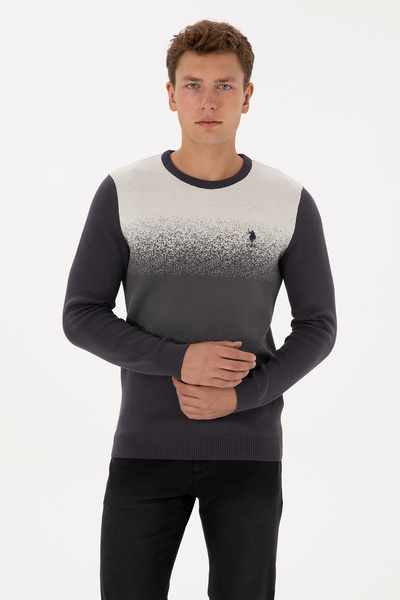 U.S. Polo Assn. Men's Anthracite Sweater 50314985-Vr006