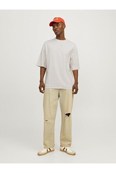 Jack & Jones T-Shirt Einfarbig Rundhalsausschnitt Tee