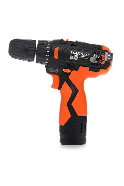 Kraft&dele Cordless screwdriver with Li-Ion 12 V battery, KD 1696