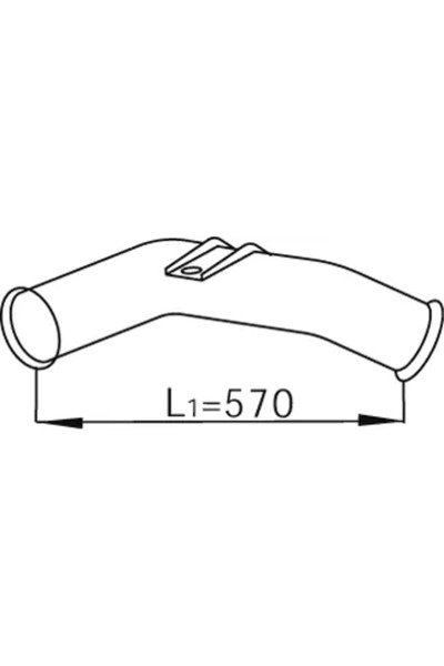 Dinex Racord Evacuare Fata Scania 4 - Series