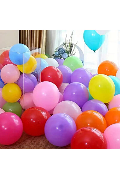 OEM Set of 100, Colorful latex balloons