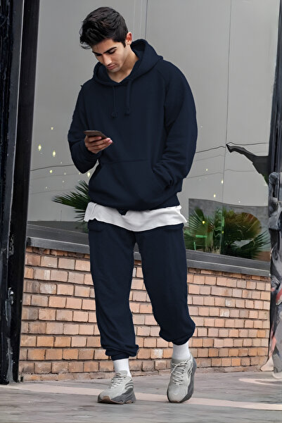 YAKAMEL ЧОЛОВІЧИЙ Oversize 3-нитковий шардонський базовий спортивний костюм