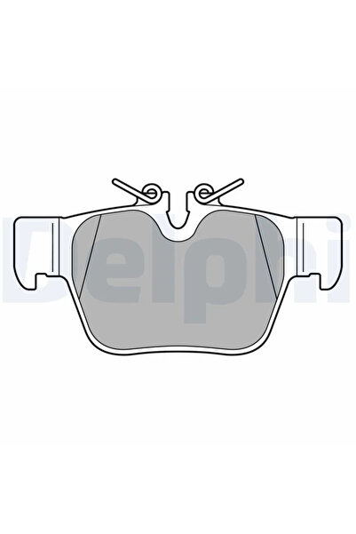 DELPHİ Brake Pad Set Disc Brake Bmw 1/2 Gran/X2 Mini Mini Clubman/Mini Countr...