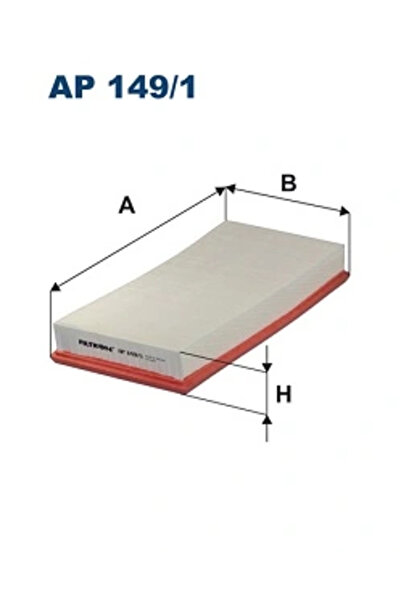 Filtron Filtru Aer Vw Polo Iv Limuzina (9a4, 9a2, 9n2, 9a6) 2008-2014 Benzina
