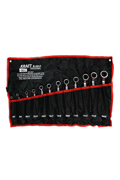 Kraft&dele Combination ring wrench set, 12 pieces, KD 10927