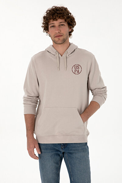 U.S. Polo Assn. Men's Stone Sweatshirt 50313718-Vr049