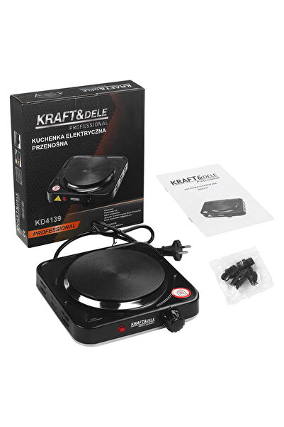 Kraft&dele Plita electrica portabila, 1500 W, KD 4139