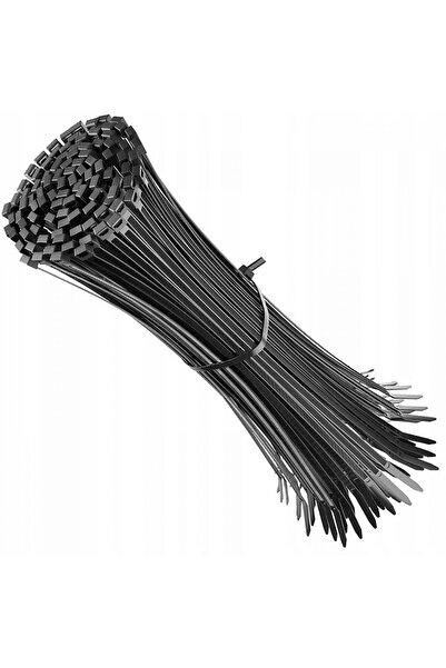 EXPERT Set de 100 de bride de cablu din plastic, 2,5 mm x 200 mm, V07342