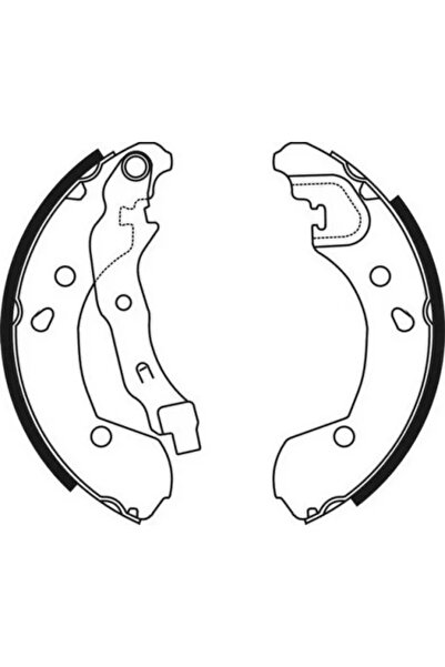 Abe Set Saboti Frana Renault Modus / Grand Modus (f/jp0_) 2004-2016 Benzina