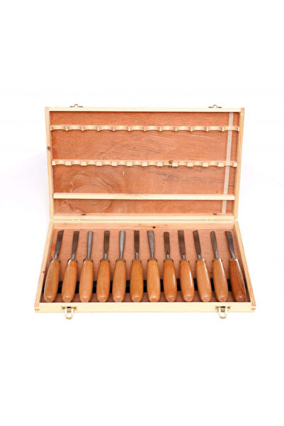 Kraft&dele Professional set of wood chisels, 12 pieces, KD 11775