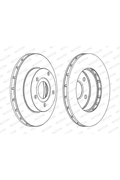 FERODO Disc Frana Jeep Cherokee Jeep (Bjc) Grand Cherokee/Jeep 4700/Super Che...