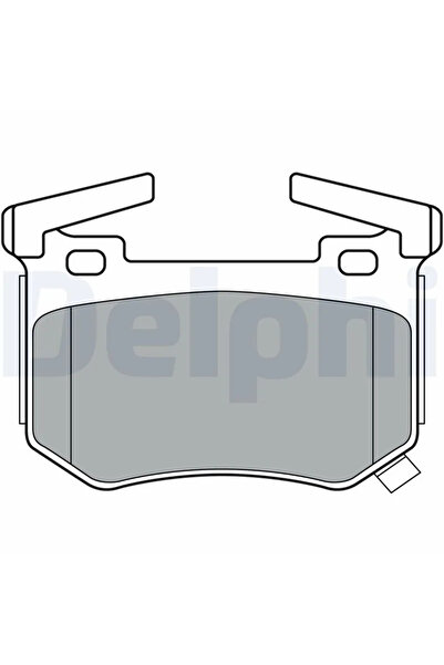 DELPHİ Комплект спирачни накладки за дискови спирачки Kia Stinger