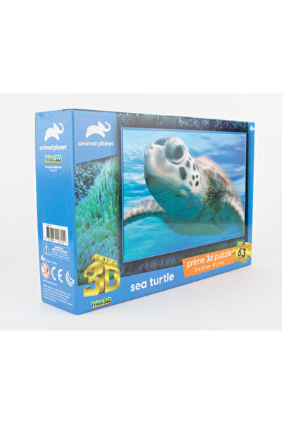 Prime 3D لغز السلحفاة البحرية 63 قطعة