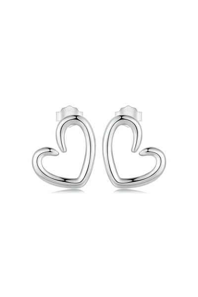 Bijuterii Nadiela 925 Silver Earrings – Pure heart