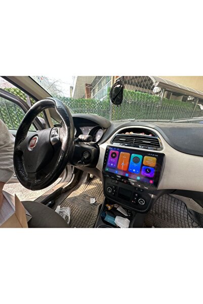 ALCARS AUDİO FİAT PUNTO LİNEA 9 İNC 8 GB RAM 128 GB RAM KABLOSUZ CARPLAY MULT...
