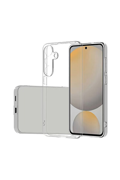 zore غطاء جوال جالاكسي S25 FE من جوي كريتيف - غطاء سيليكون فائق - شفاف