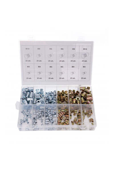 Kraft&dele Rivet set, 300 pieces, Kraft&Dele, KD 10486