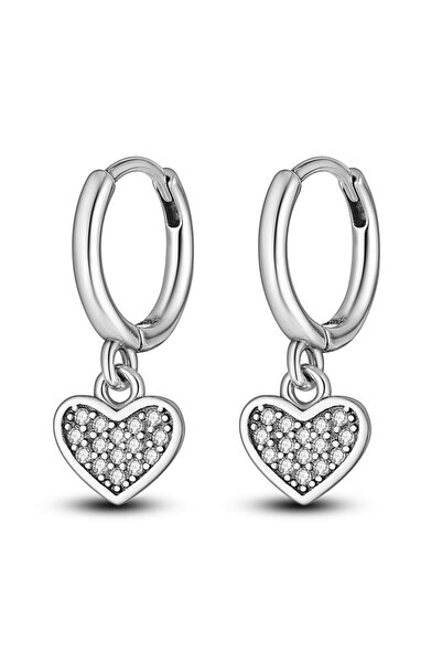 Bijuterii Nadiela 925 Silver Earrings – Little hearts