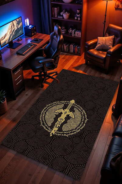 Charmbi The Legend of Zelda Desenli Kaymaz Taban Makinede Yıkanabilir Gaming ...