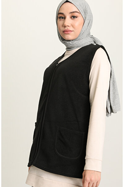 sefamerve سترة صوفية 0960-01 باللون الأسود