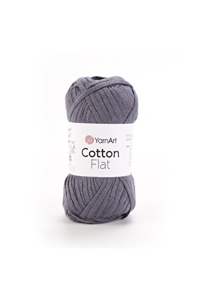 Yarnart COTTON FLAT - FIRE DE TRICOTAT GREY-6738
