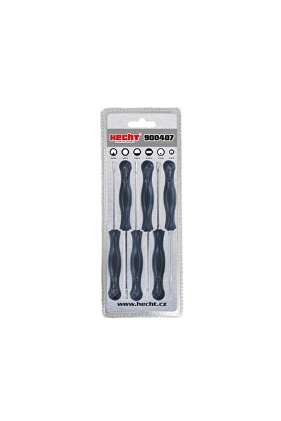 Hecht Carburetor adjustment screwdriver set, 6 pieces, 900407