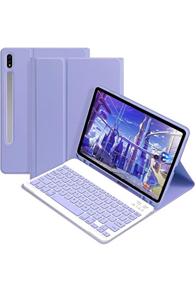 EHZ TEKNOLOJİ Samsung Galaxy Tab S9 FE Plus 12,4 inç ile Uyumlu Bluetooth Kap...