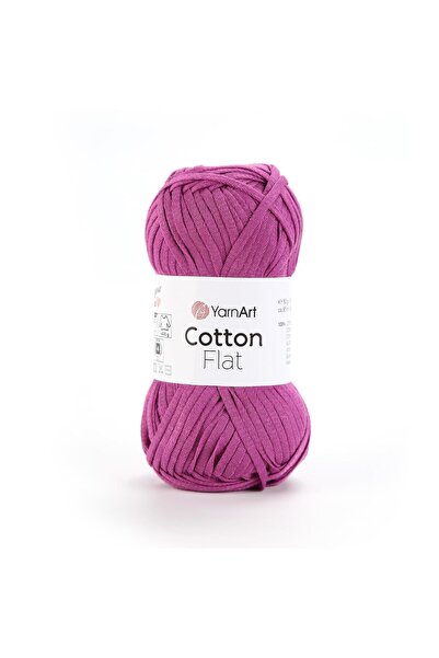 Yarnart خيط قطني مسطح - خيط حياكة بنفسجي-6710