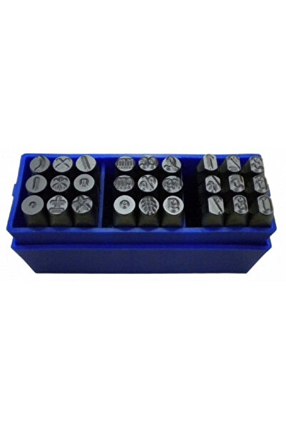 Bass Polska Set poansoane cu numere si caractere 8 mm,