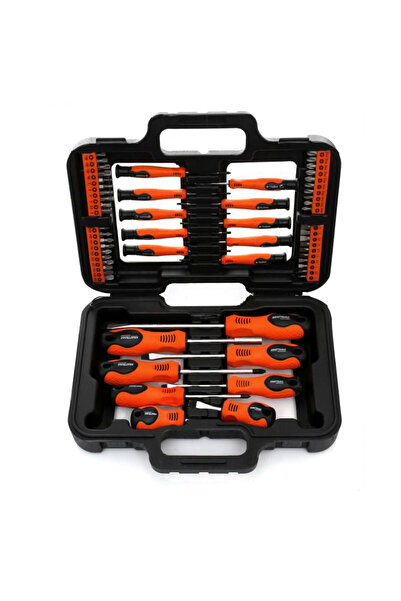 Kraft&dele Set șurubelniță de precizie și biți, 58 de piese, KD 10903