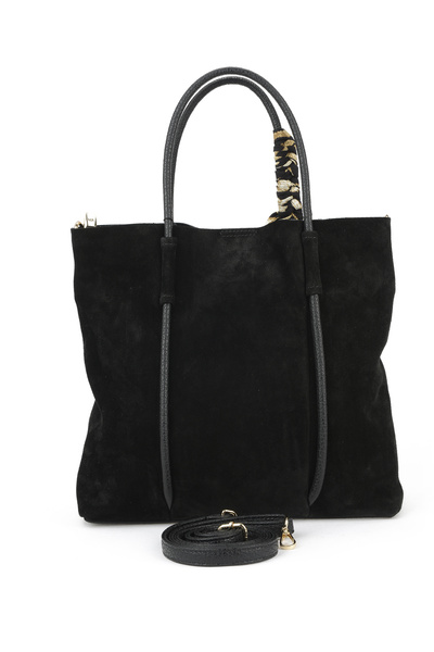 Ziya , Women's Genuine Leather Shoulder and Hand Bag 153979Z5013 Black