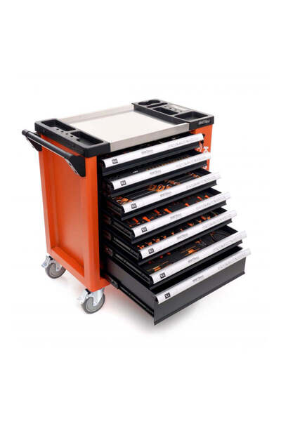 Kraft&dele Dulap de scule cu 258 de piese, KD 1067