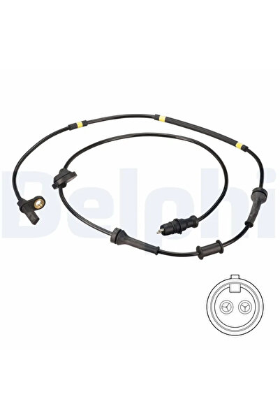 DELPHİ Сензор за скоростта на колелото Fiat Brava/Bravo 1