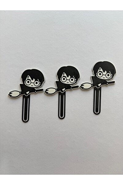 modu3d Harry Potter Bookmark Set – 3-Piece Flying Broomstick Reading Accessory