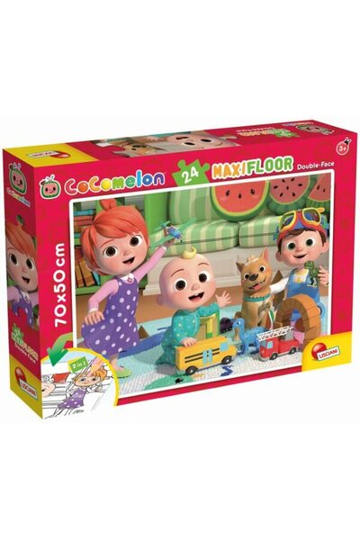 Cocomelon Double Face MaxiFloor 24 A Sunny Day For Play 3+ Years
