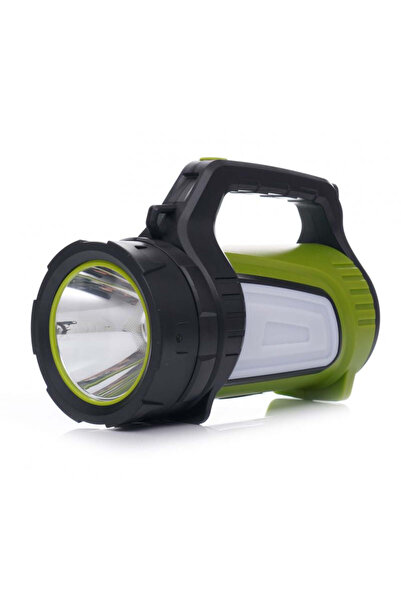 Kraft&dele Lanternă T 6 LED cu baterie de 8 A, lumini laterale, 1200 lm, 800 ...