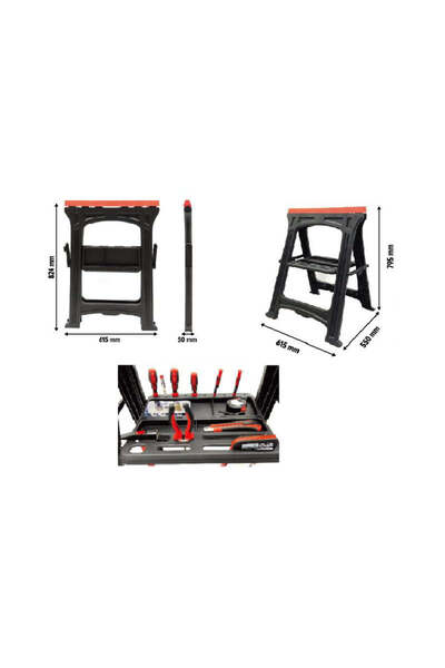 Kraft&dele Stand de atelier cu suport pentru scule, KD 506